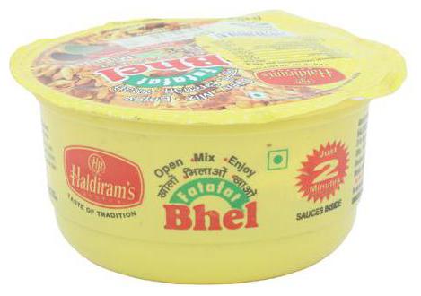 

Haldirams Fatafat Bhel 65 g