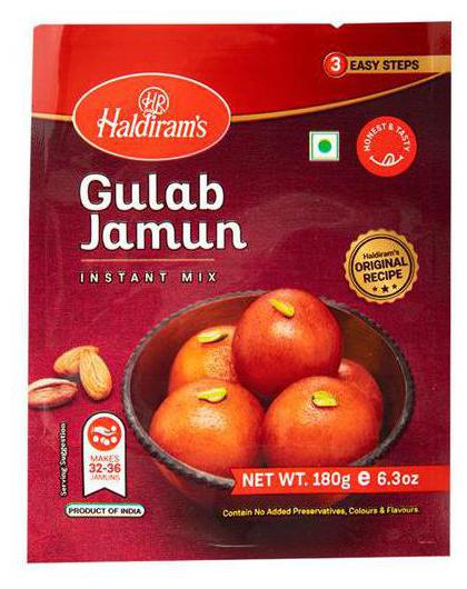 

Haldirams Gulab Jamun Mix 180 g