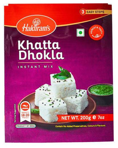

Haldirams Khatta Dhokla Mix 200 g