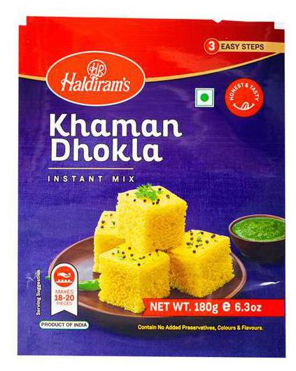 

Haldirams Khaman Dhokla Mix 180 g