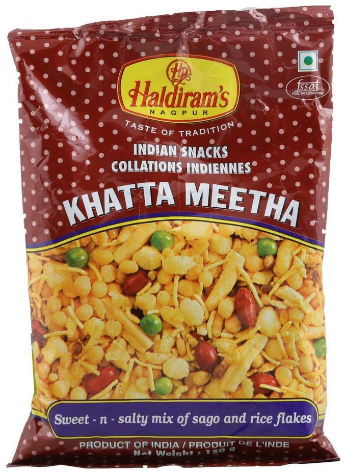 

Haldirams Namkeen - Khatta Meetha 150 g