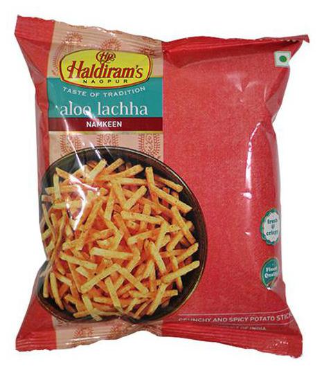 

Haldirams Namkeen - Aloo Lachha 100 g
