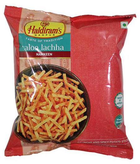 

Haldirams Namkeen - Aloo Lachha 100 g