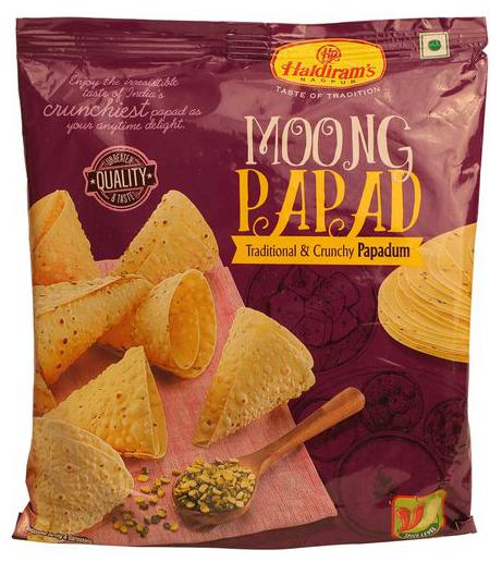 

Haldirams Papad - Moong 200 g