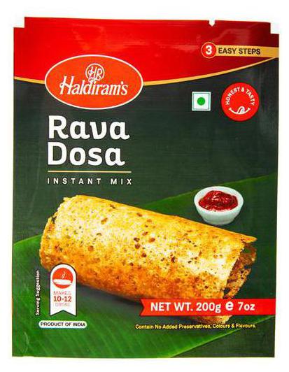 

Haldirams Rava Dosa Mix 200 g
