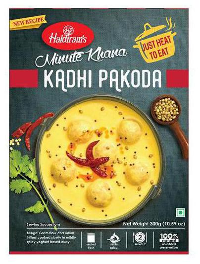 

Haldirams Ready To Eat Kadhi Pakoda 300 Gm