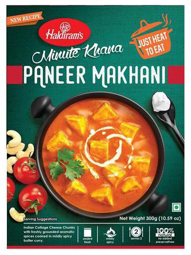 

Haldirams Ready To Eat Paneer Makhani 300 g