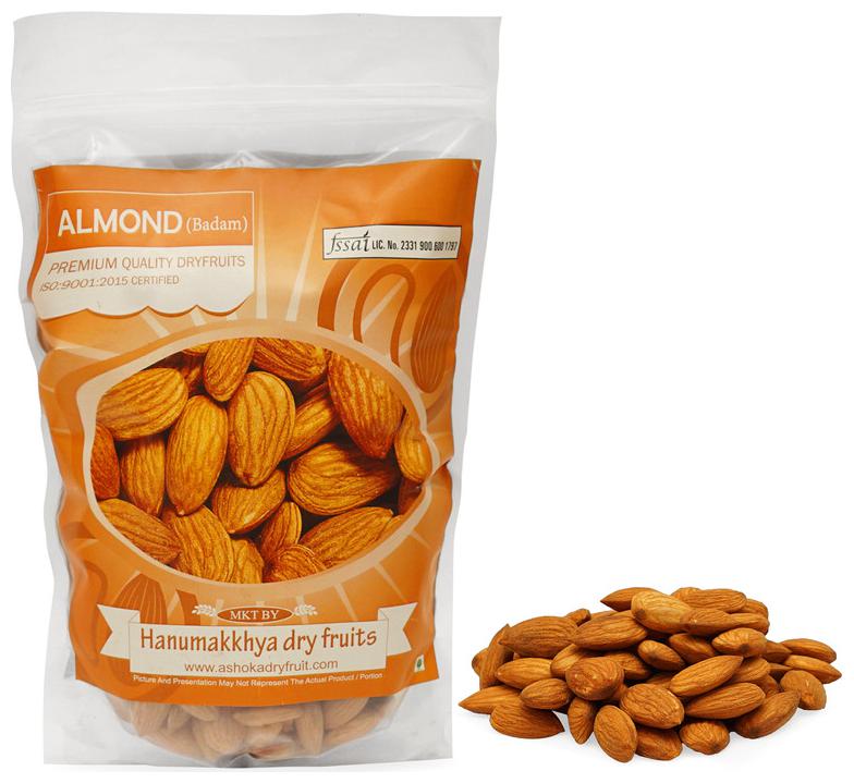 

Hanumakkhya Dry Fruits American Almonds Medium (Platinum) - 200g