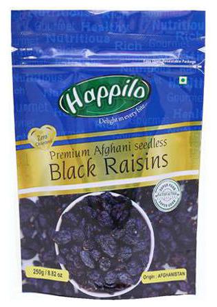 

Happilo Black Raisins - Premium Afghani Seedless 250 g