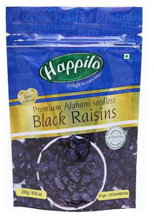 

Happilo Black Raisins - Premium Afghani Seedless 250 g