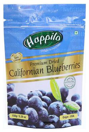 

Happilo Blueberries - Dried Premium Californian 150 g