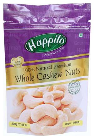 

Happilo Cashews - Whole 100 Natural Premium 200 g