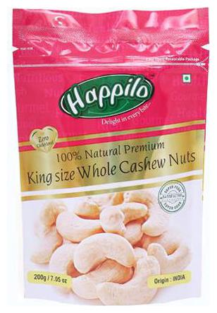

Happilo Cashew Nuts - Whole 100 Natural Premium King Size 200 g