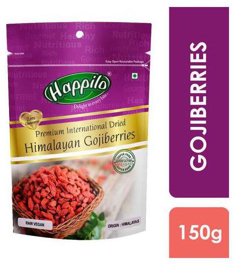 

Happilo Premium International Exotic Dried Goji Berries 150 Gm
