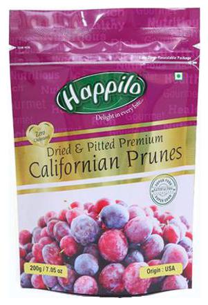 

Happilo Prunes - Dried Pitted Premium Californian 200 g