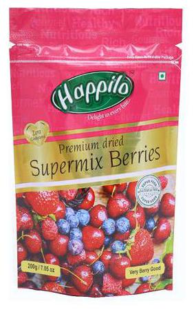 

Happilo Supermix Berries - Premium Dried 200 g