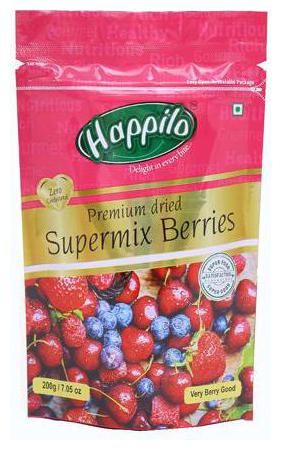

Happilo Supermix Berries - Premium Dried 200 g