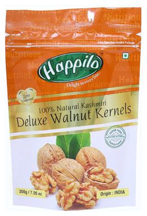 

Happilo Walnuts - Kernels Deluxe 100 Natural Kashmiri 200 g