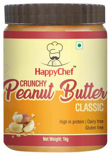 

Happy Chef Classic Peanut Butter - Crunchy 1 Kg