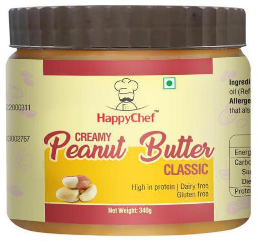 

Happy Chef Classic Peanut Butter - Creamy 340 g