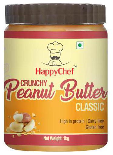 

Happy Chef Classic Peanut Butter - Crunchy 1 Kg