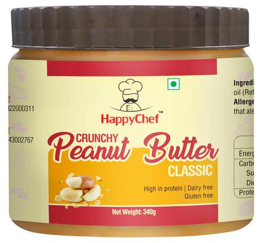 

Happy Chef Classic Peanut Butter - Crunchy 340 g