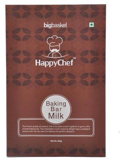 

Happy Chef Milk - Baking Chocolate Bar 200 g