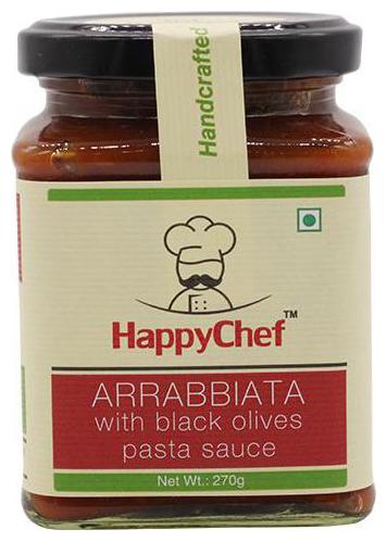 

Happy Chef Pasta Sauce - Arrabiata With Black Olives 270 g