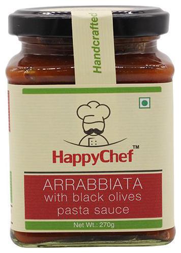 

Happy Chef Pasta Sauce - Arrabiata With Black Olives 270 g