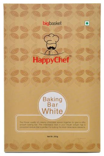

Happy Chef White - Baking Chocolate Bar 200 g