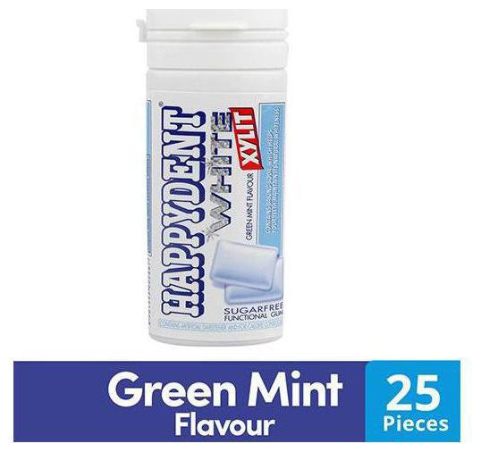 

Happydent White - Green Mint Xylit BT 27 5 g