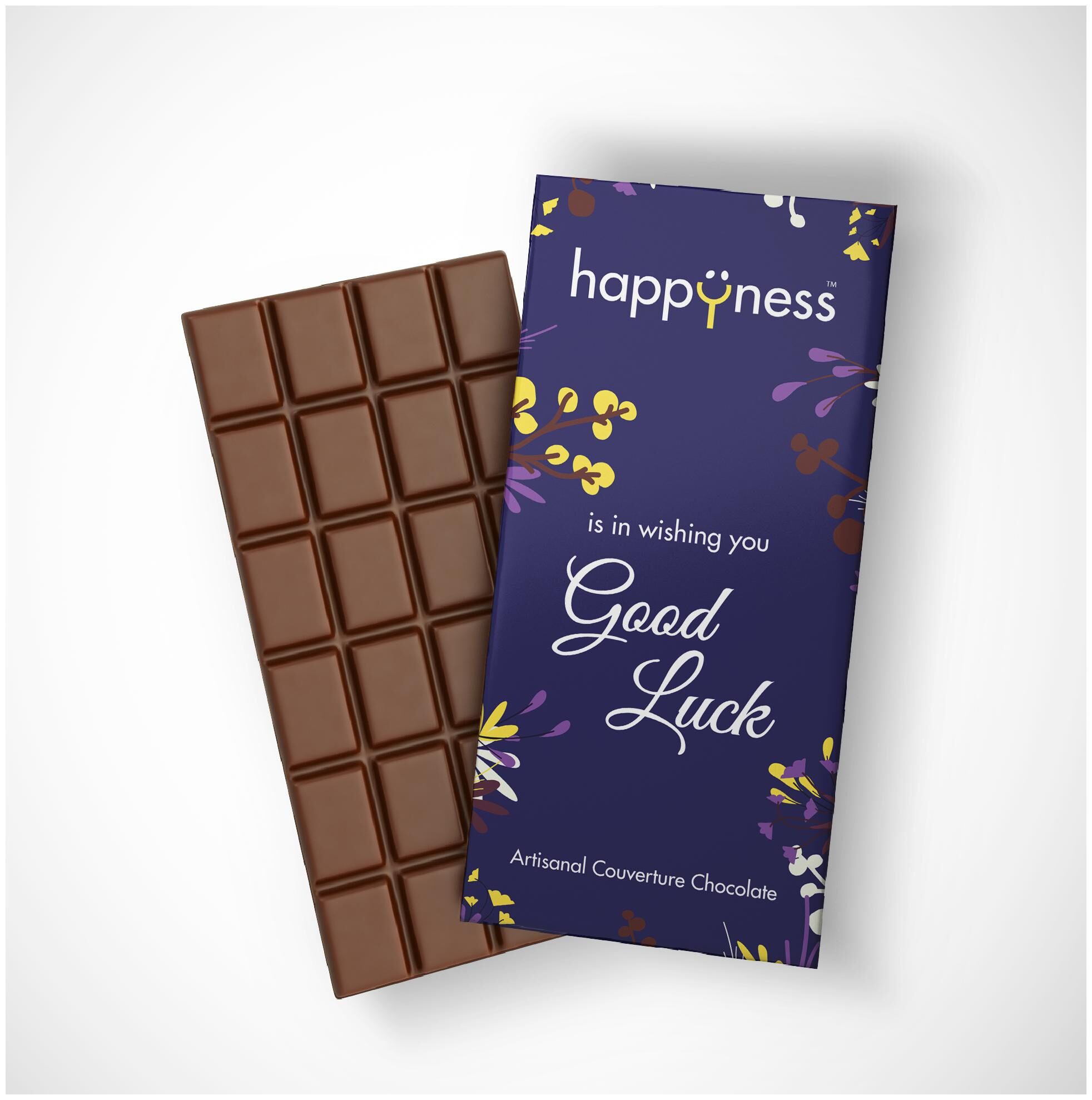 

Happyness is in Wishing Good Luck Artisanal White Chocolate - 100g