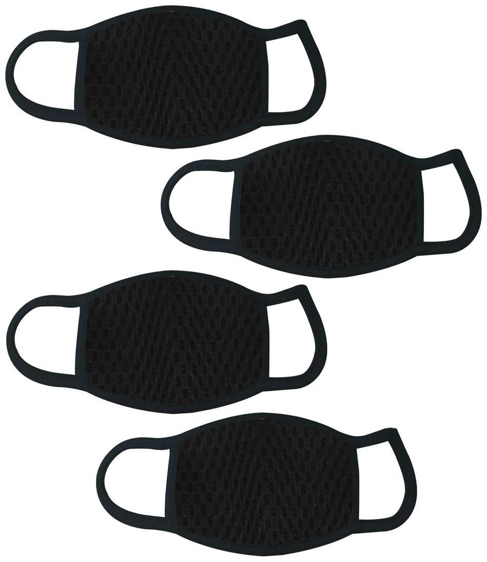 

hardik home creation Reusable Protection Cotton Anti Dust Face Mask for men and women Pack of 4
