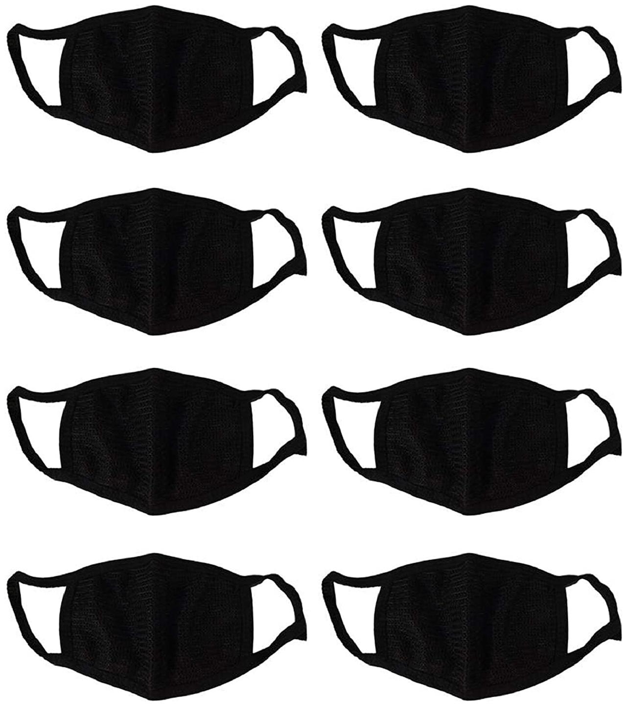 

Hardik Home Creation Face Mask With Earloop (Pack Of 8)
