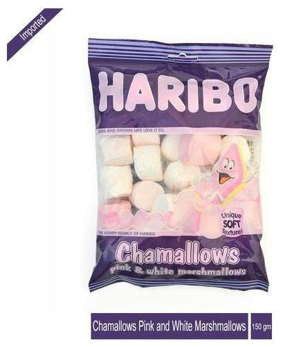 

Haribo Chamallows - Pink White Marshmallows 150 g