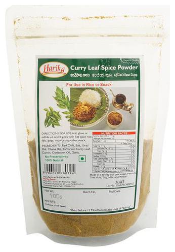 

Harika Powder - Curry Leaf 100 g
