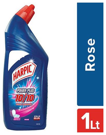 

Harpic Disinfectant Toilet Cleaner - Rose Power Plus 1 L