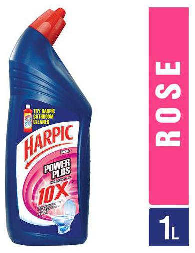 

Harpic Disinfectant Toilet Cleaner - Rose Power Plus 1 L