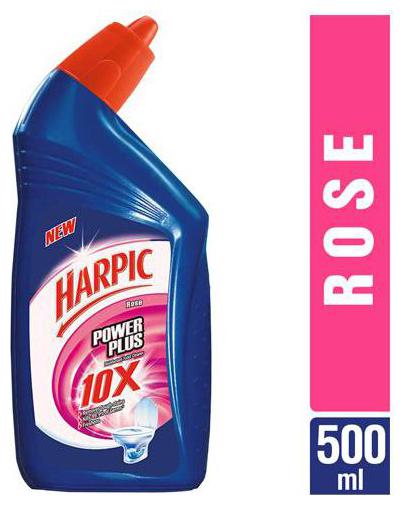 

Harpic Disinfectant Toilet Cleaner - Rose Power Plus 500 ml