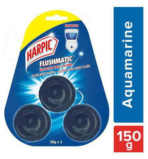 

Harpic Flushmatic In-Cistern Toilet Cleaner - Aquamarine 50 g