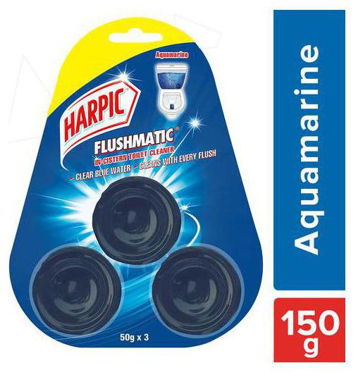 

Harpic Flushmatic In-Cistern Toilet Cleaner - Aquamarine 50 g