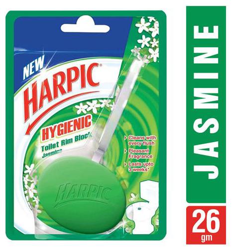 

Harpic Hygienic Toilet Rim Block - Jasmine 26 g