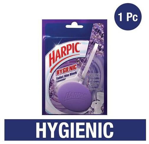 

Harpic Hygienic Toilet Rim Block - Lavender 26 g