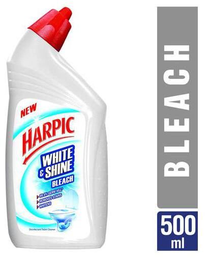 

Harpic Toilet Cleaner - Bleach White Shine 500 ml