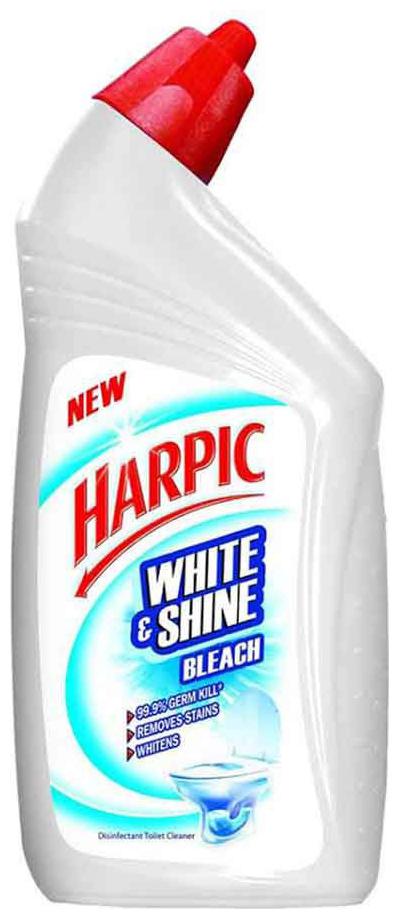 

Harpic White and Shine Disinfectant Toilet Cleaner Bleach 500 ml