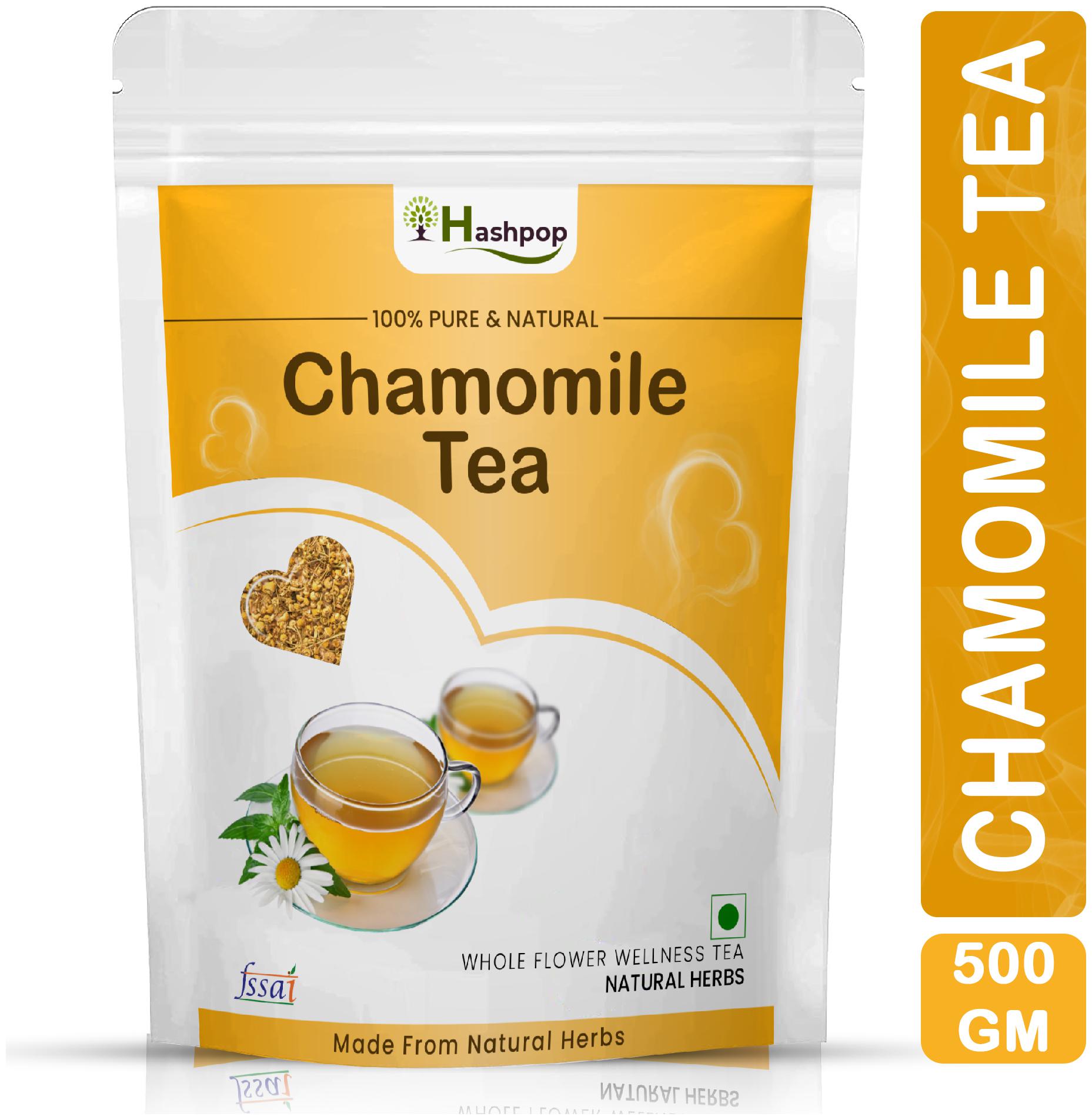 

Hashpop 100 Natural Chamomile Flower Tea - 500g