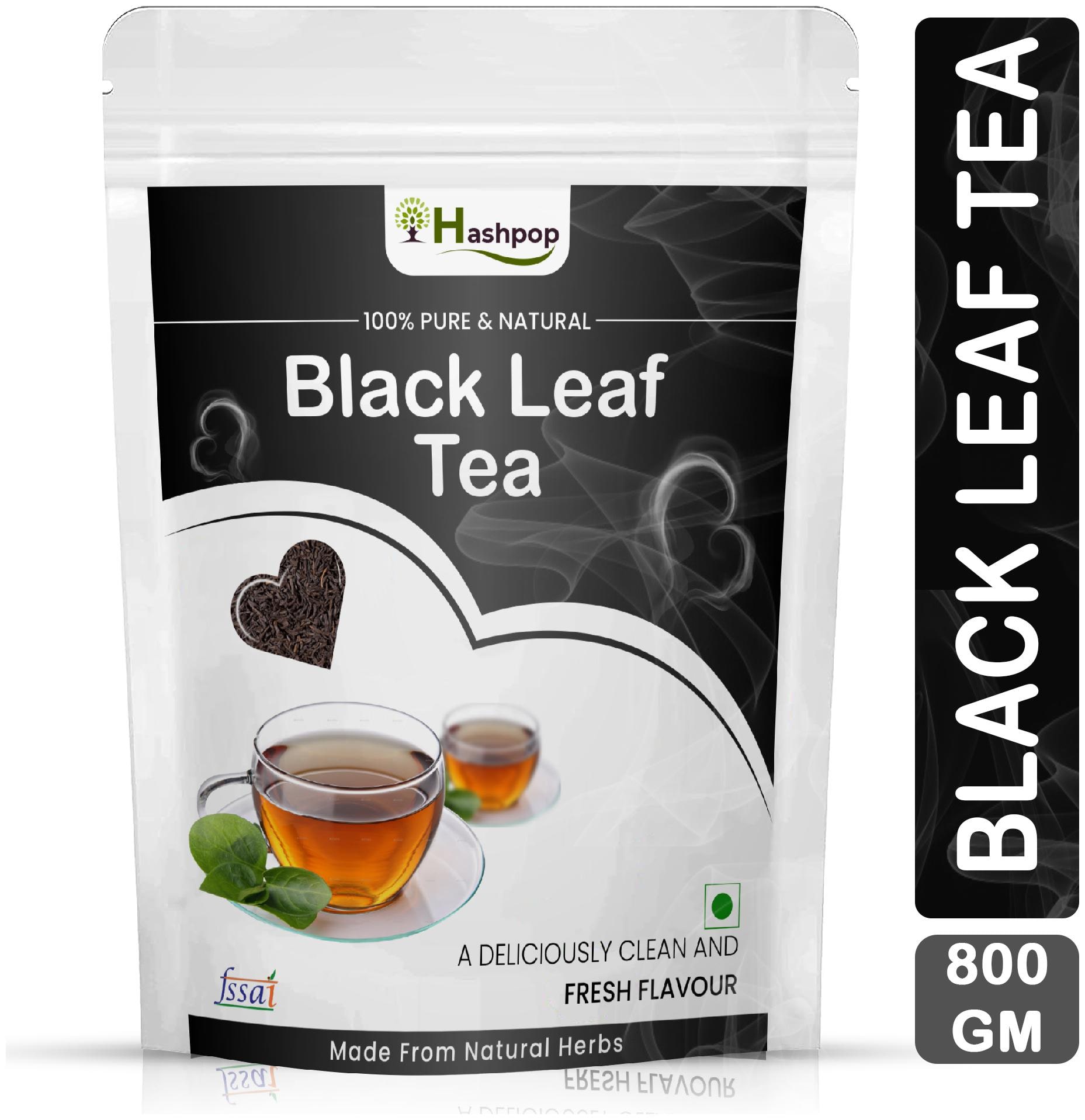 

Hashpop Black Leaf Tea Reduce Blood Pressure Reduce Sugar Levels -800g