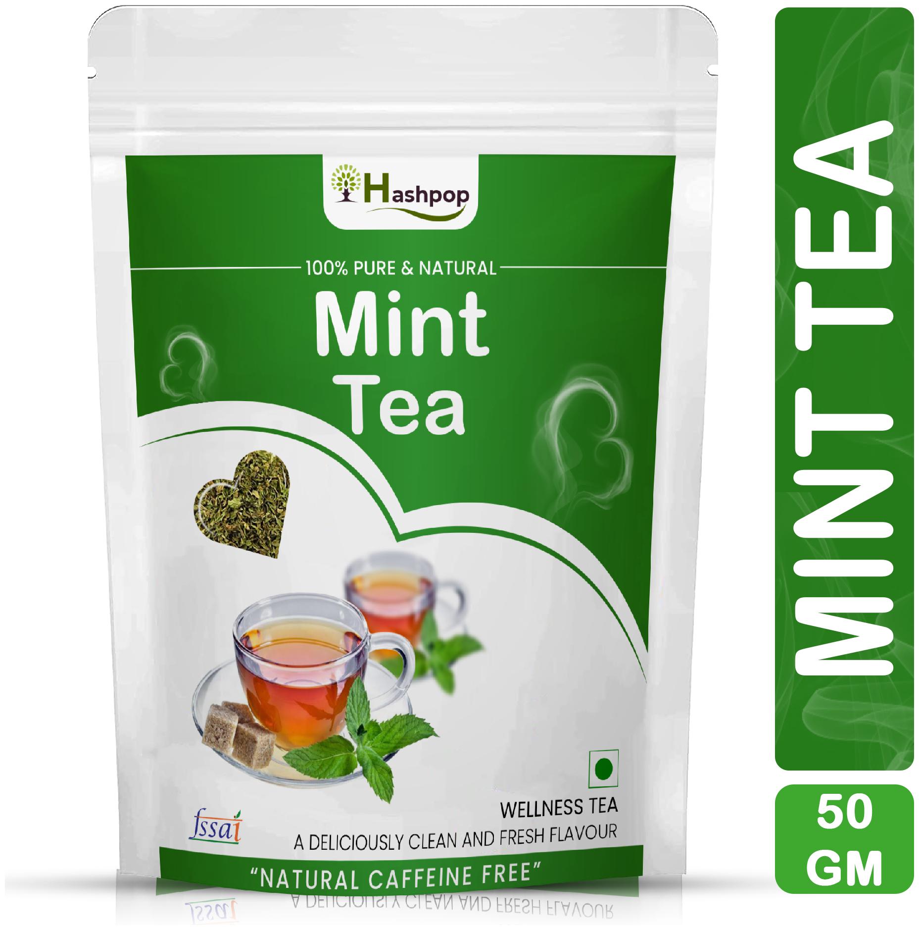 

Hashpop Natural Immunity Booster Mint Tea - 50g
