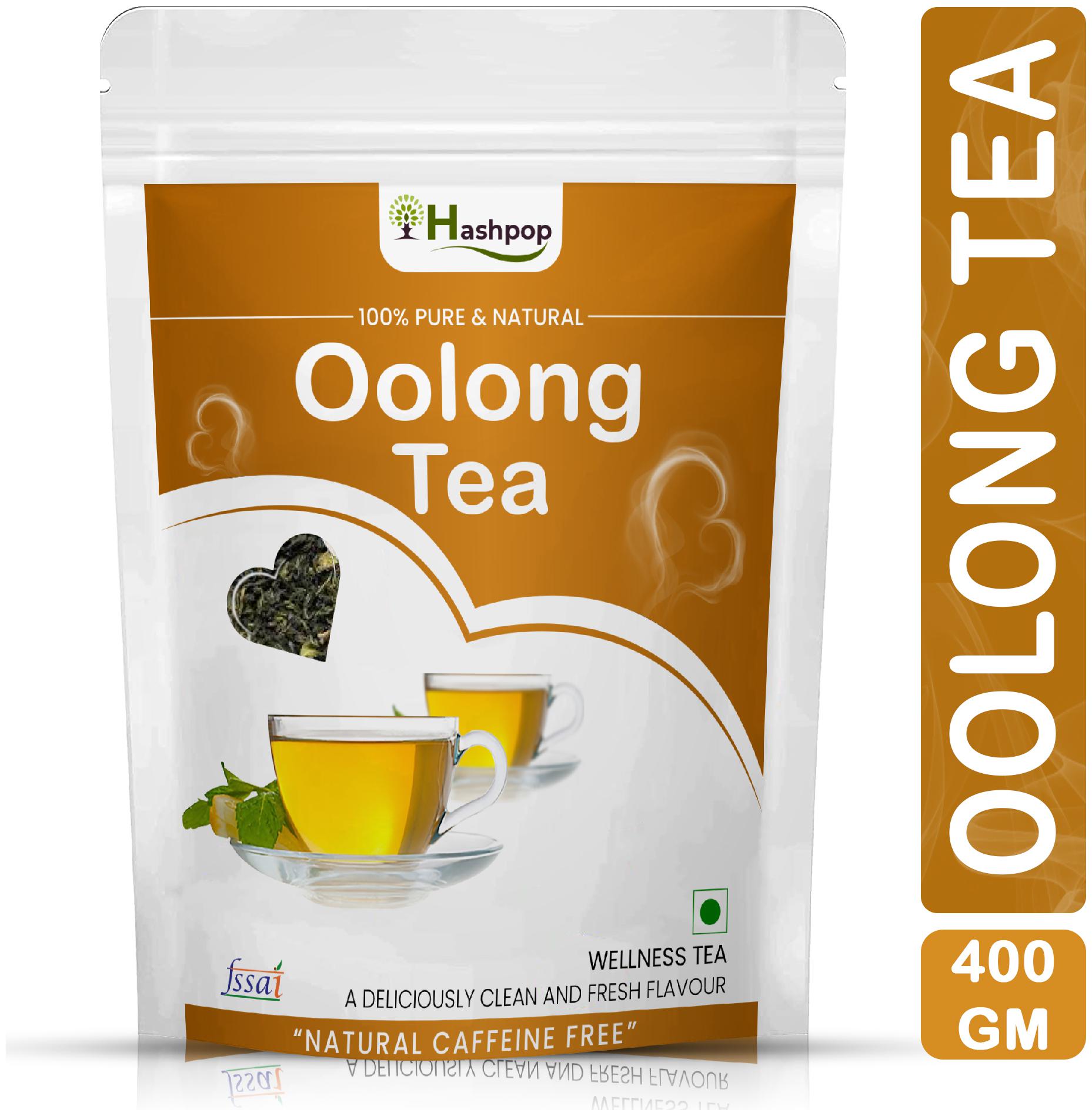 

Hashpop Oolong Herbal Tea Premium Unflavoured Oolong Tea-400g