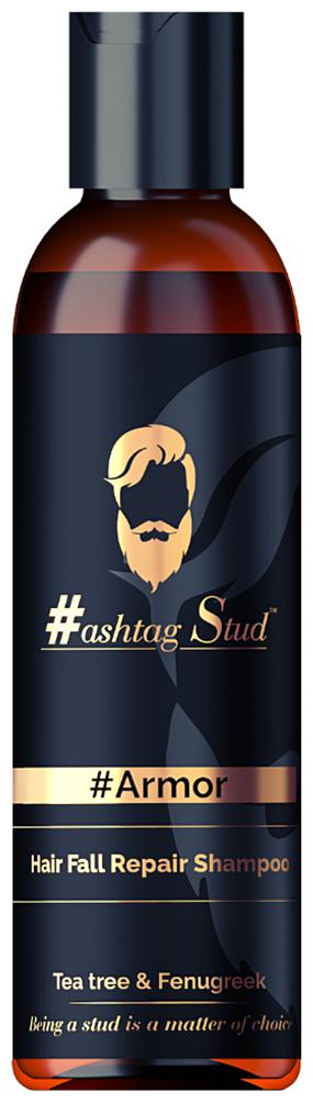 

Hashtag Stud Armor Hair Fall Repair Shampoo For Men 200 ml